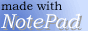 100% Notepad HTML(made with Notepad)