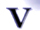 V